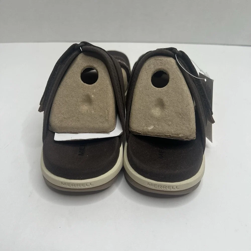 Merrell Terran 4 Slide Bracken Brown Sandals Women's Size 11 NIB J006400
